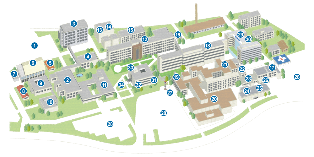 キャンパスマップ 福井大学医学部